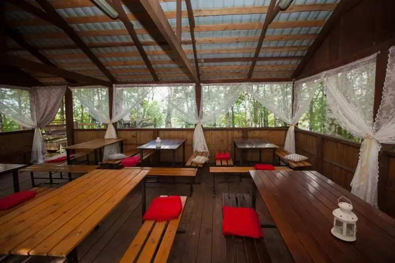 Аренда беседки «Панорамная» на базе отдыха остров приключений нижний новгород2