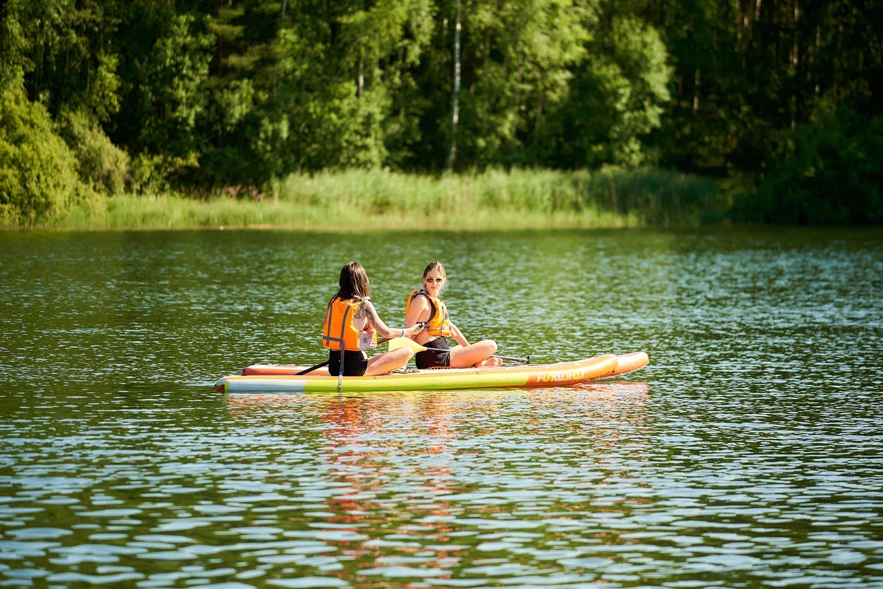 корпоратив команда в Нижнем Новгороде на базе отдыха Остров Приключений