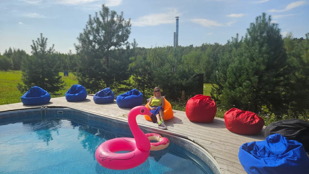 Открытый бассейн на базе отдыха нижний новгород остров приключений