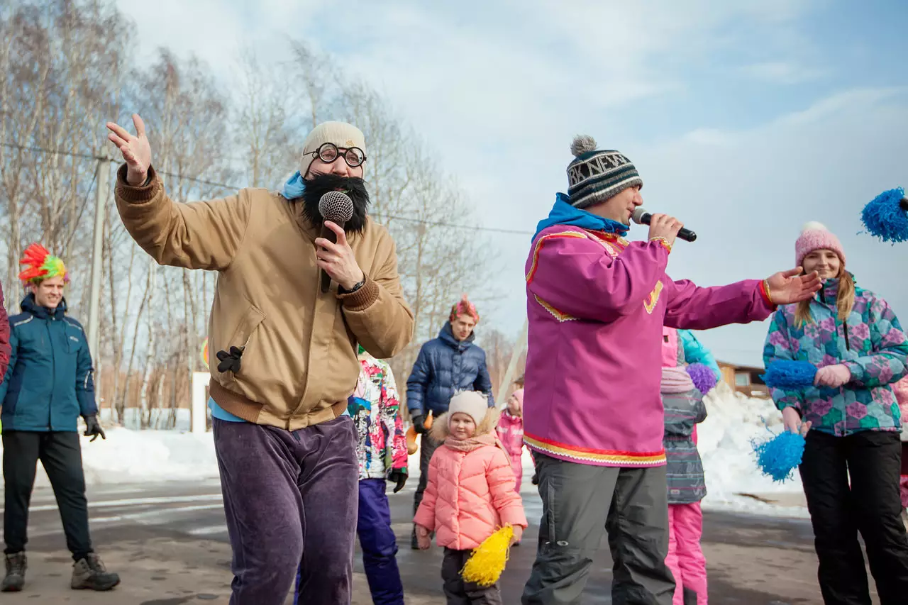 Веселые гуляния на масленицу в Нижегородской области