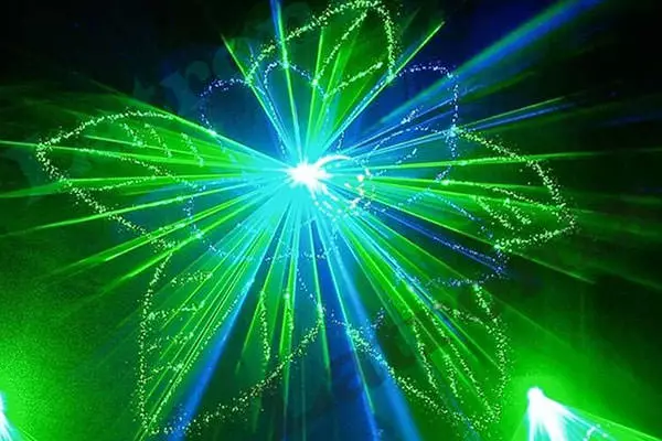 Лазерное шоу на юбилей в Нижнем Новгороде