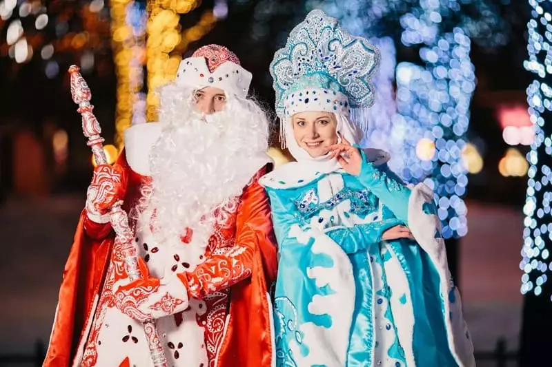 Дед Мороз и Снегурочка в Нижнем Новгороде