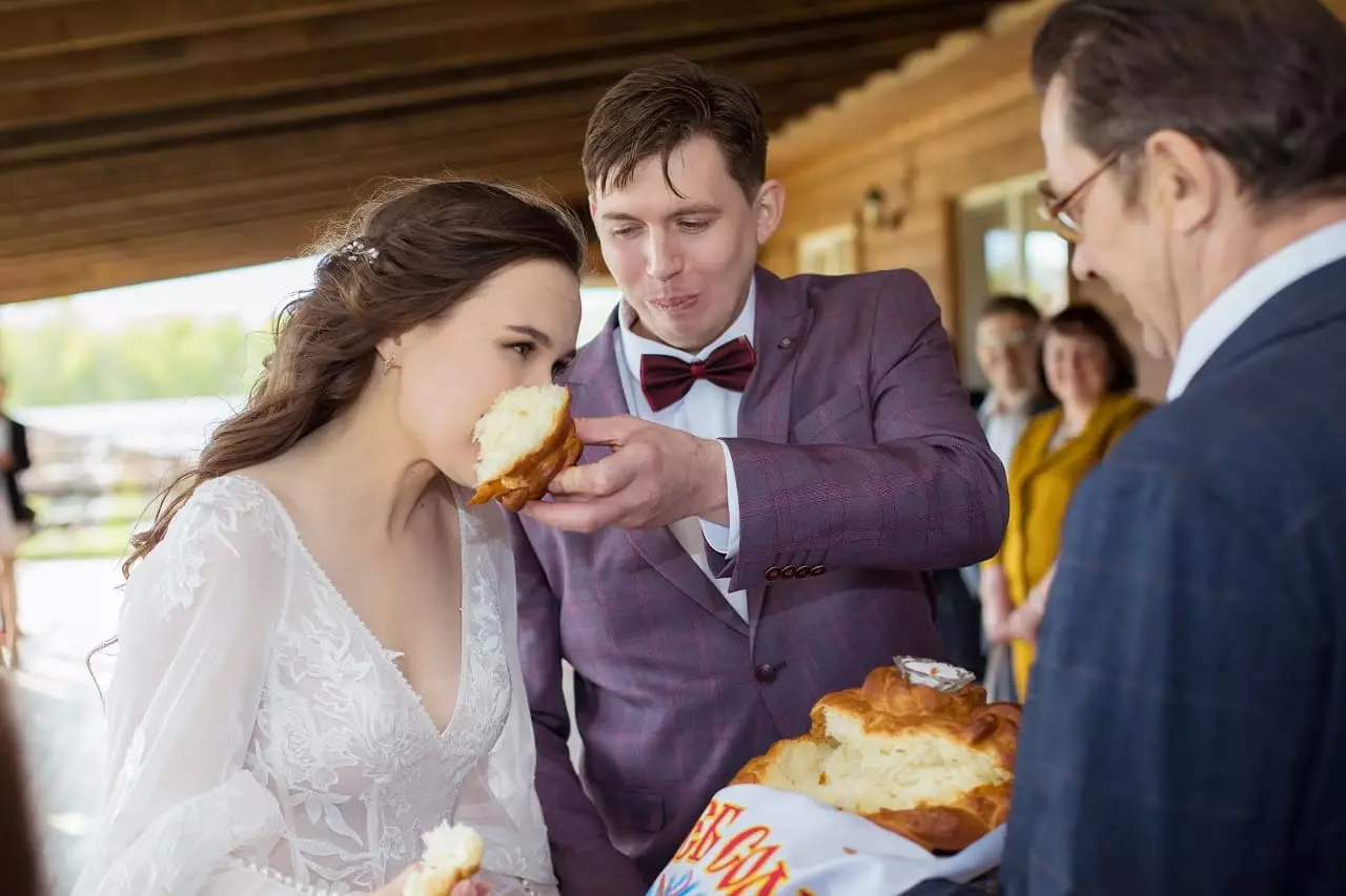 Свадьба в русском народном стиле -2