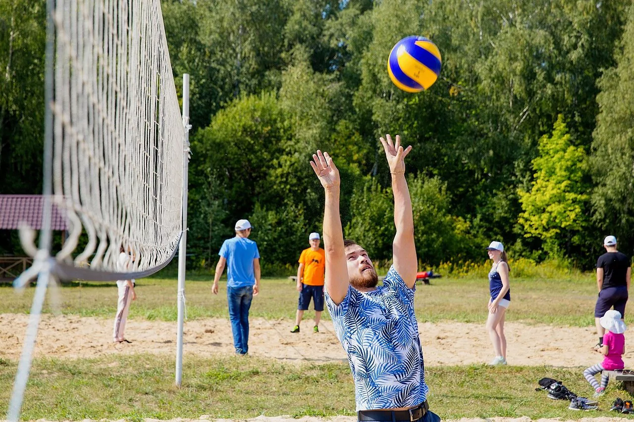 спартакиада в Нижнем Новгороде на базе отдыха Остров Приключений