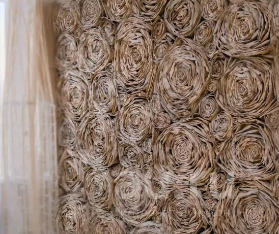 фотозона из бумаги в Нижнем Новгороде на базе отдыха Остров Приключений