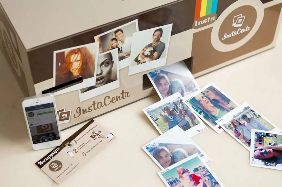 Инстапринтер в Нижнем Новгороде на базе отдыха Остров Приключений