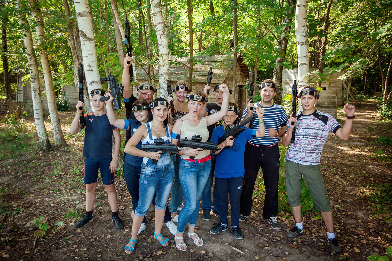 летний корпоратив в Нижнем Новгороде на базе отдыха Остров Приключений 4