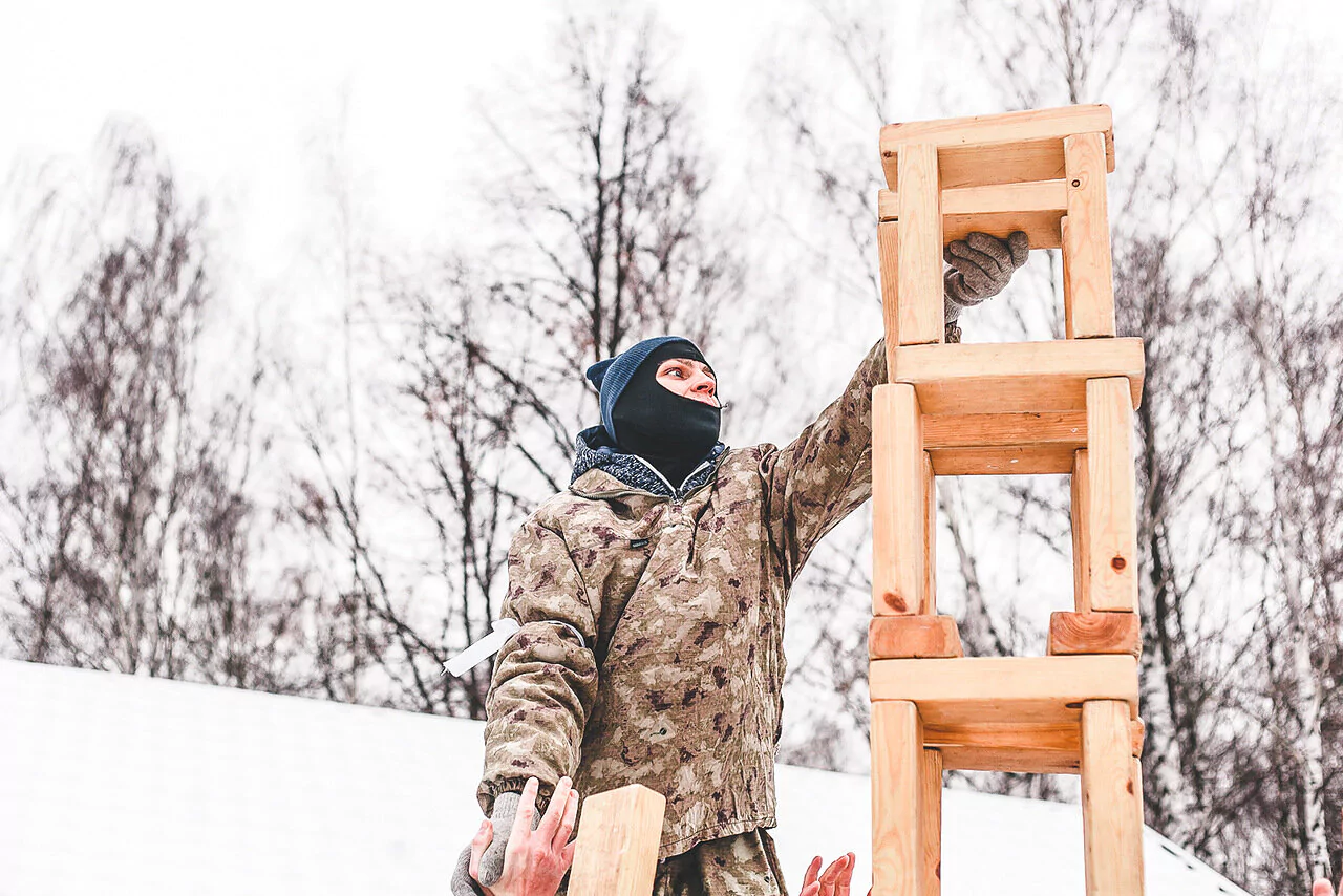 новогодний корпоратив в Нижнем Новгороде на базе отдыха Остров Приключений 5