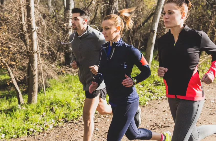 Забег - кросс в Нижнем Новгороде на базе отдыха Остров Приключений