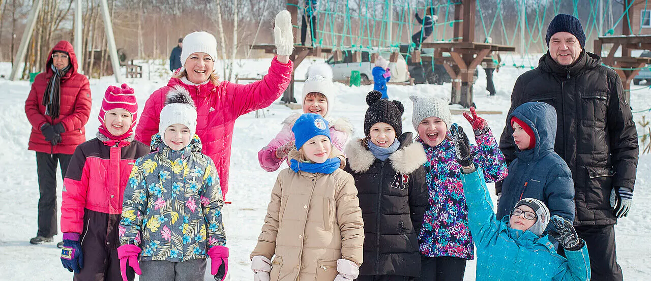 Зимняя поездка с классом