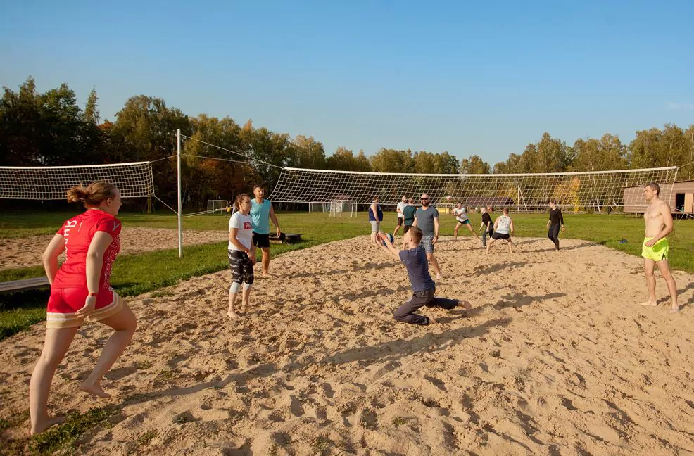 Турнир по волейболу в Нижнем Новгороде на базе отдыха Остров Приключений